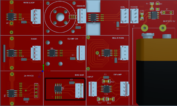 SENCS1Dx Evaluation Board.